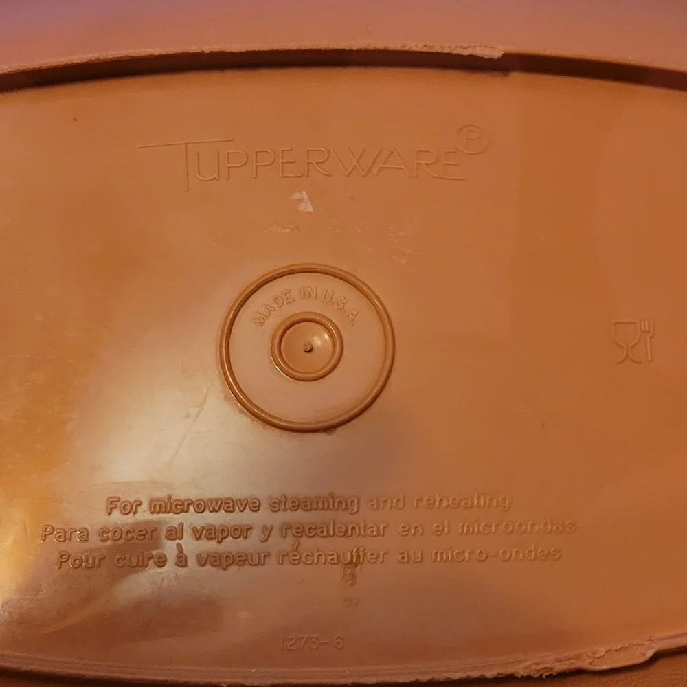 Vintage Pink Tupperware Steamer ~ 3 Pieces